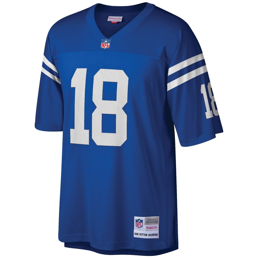 Indianapolis Colts Peyton Manning Mitchell & Ness Royal Legacy Replica Jersey