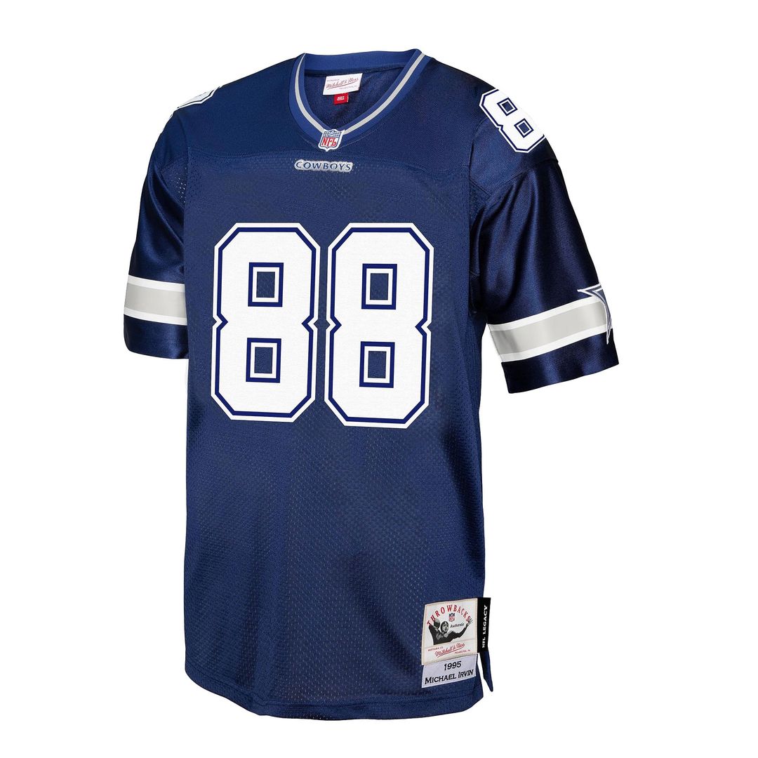Dallas Cowboys Michael Irvin Mitchell & Ness Navy Legacy Replica Jersey