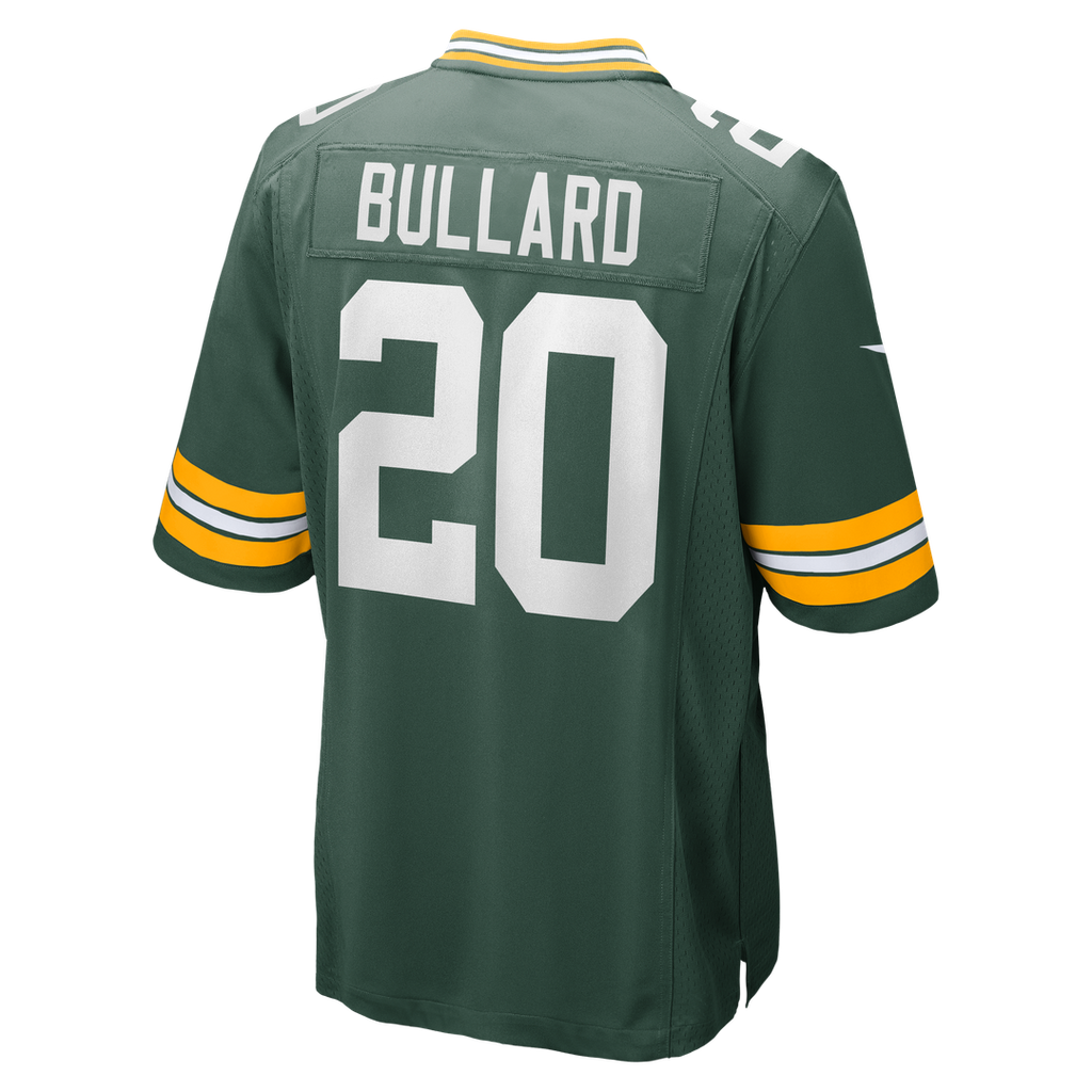 Green Bay Packers Javon Bullard Nike Green Game Jersey