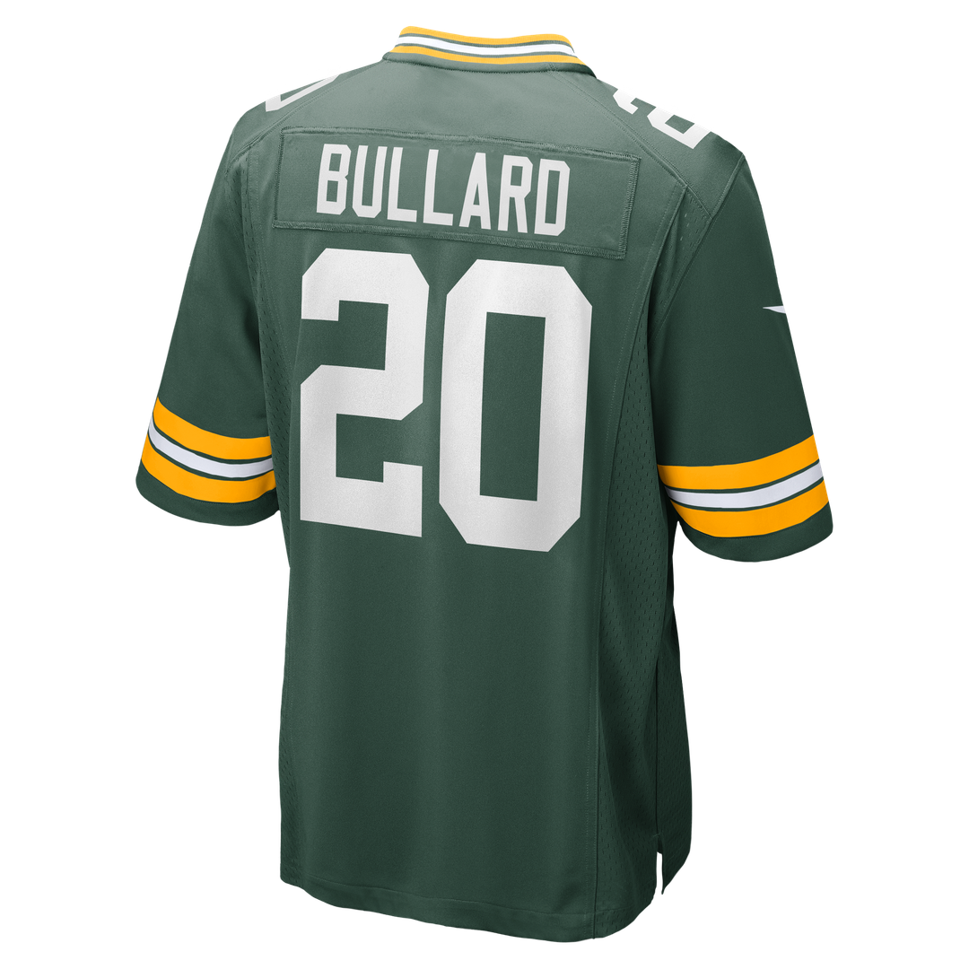 Green Bay Packers Javon Bullard Nike Green Game Jersey