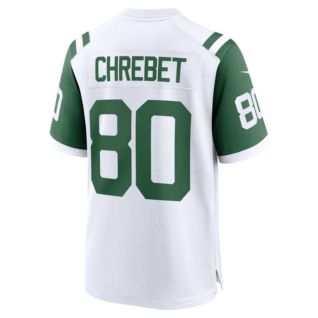 New York Jets Wayne Chrebet Nike White Retired Player Alternate Game Jersey