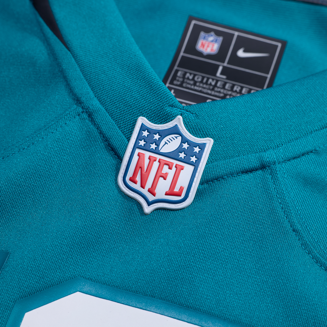 Jacksonville Jaguars Number 1 Groom Nike Teal Game Jersey