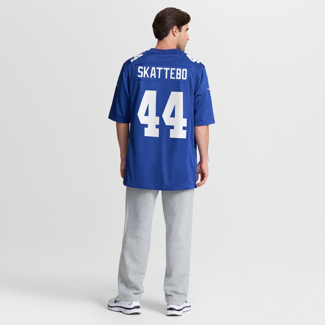 New York Giants Cam Skattebo Nike White Game Jersey