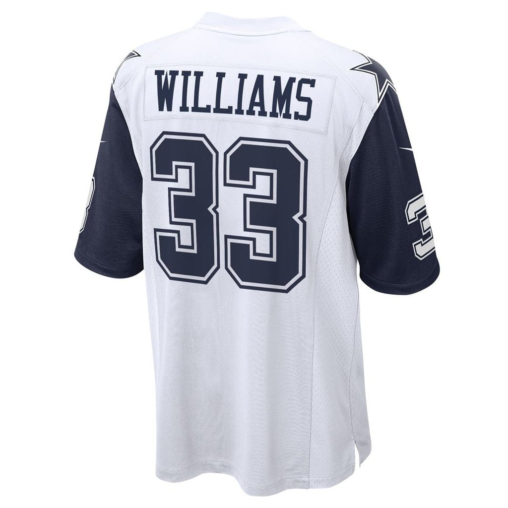 Dallas Cowboys Javonte Williams Nike Navy Team Game Jersey