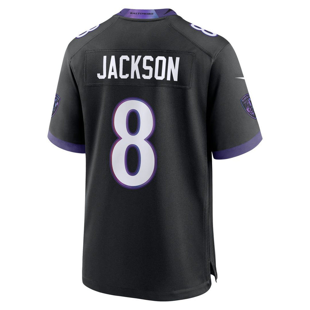 Baltimore Ravens Lamar Jackson Nike White Game Jersey