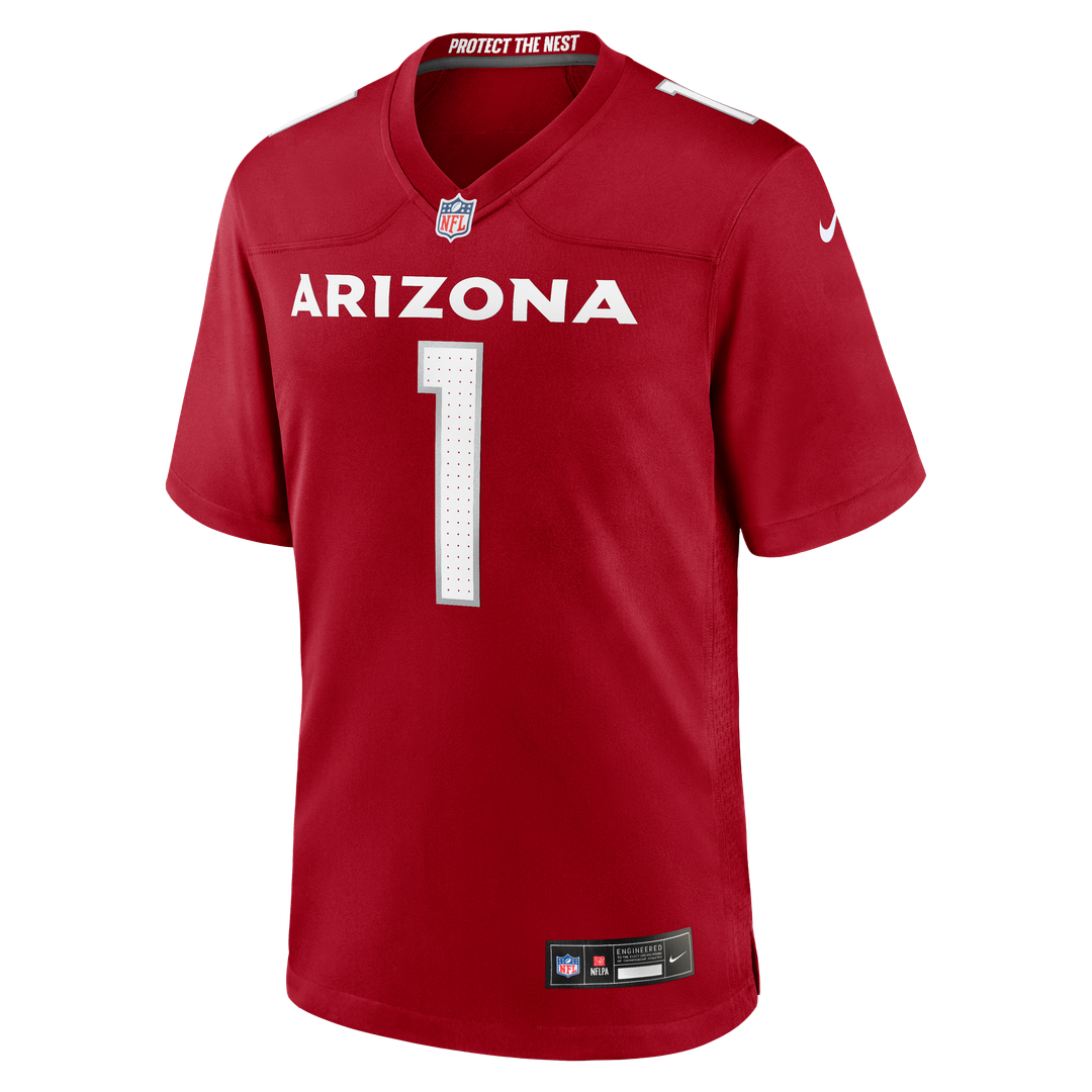 Arizona Cardinals Number 1 Groom Nike Cardinal Game Jersey