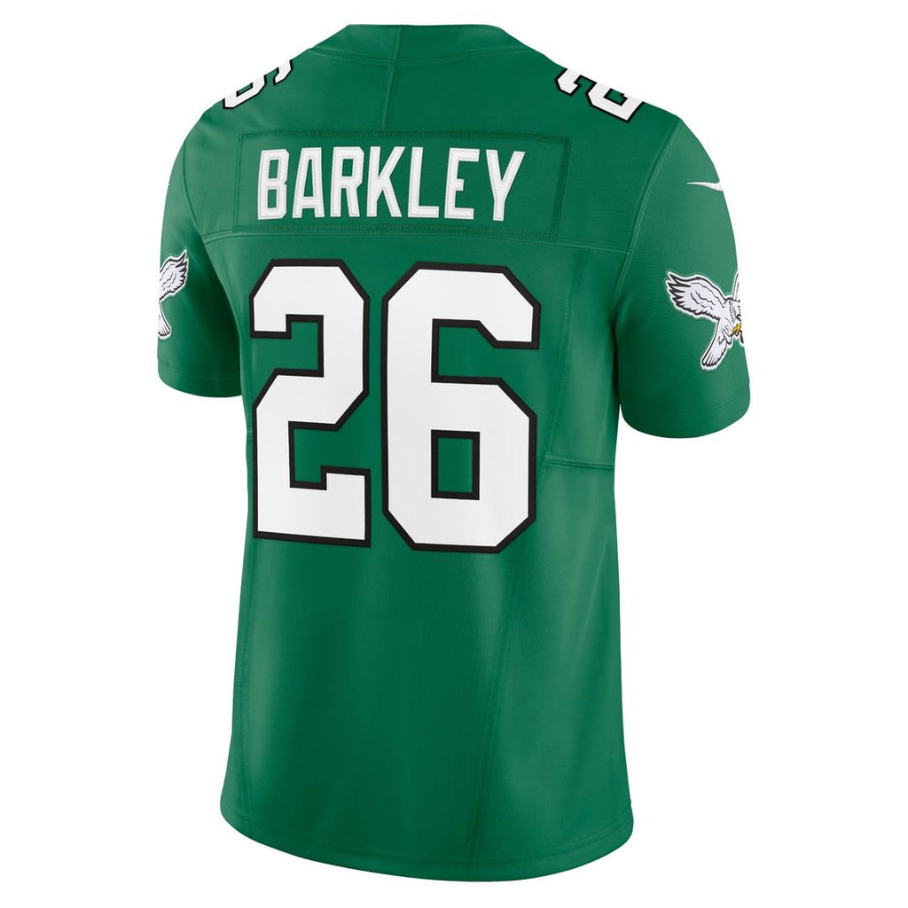 Philadelphia Eagles Saquon Barkley Nike Midnight Green Vapor F.U.S.E. Limited Jersey