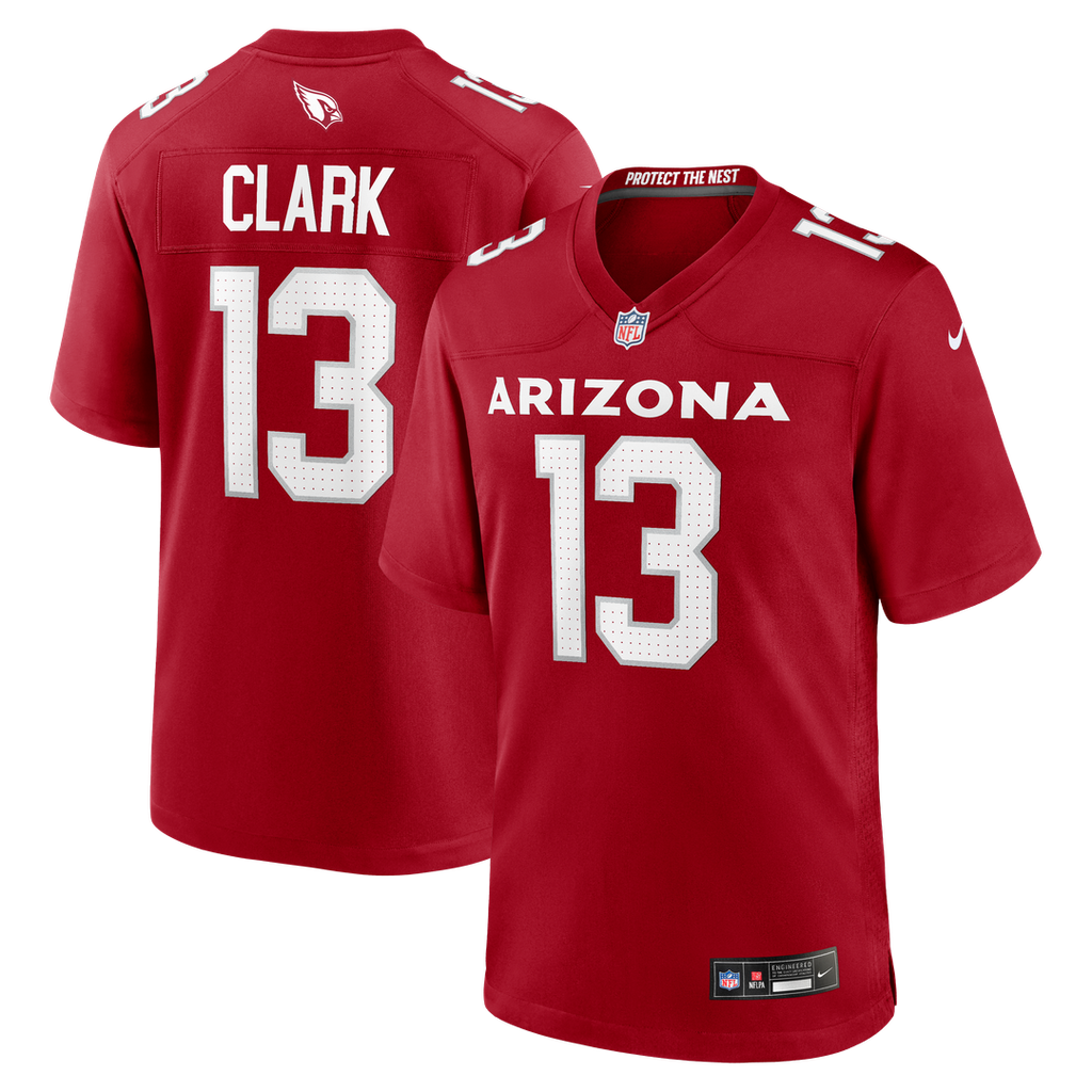 Arizona Cardinals Kei'Trel Clark Nike Cardinal Game Jersey