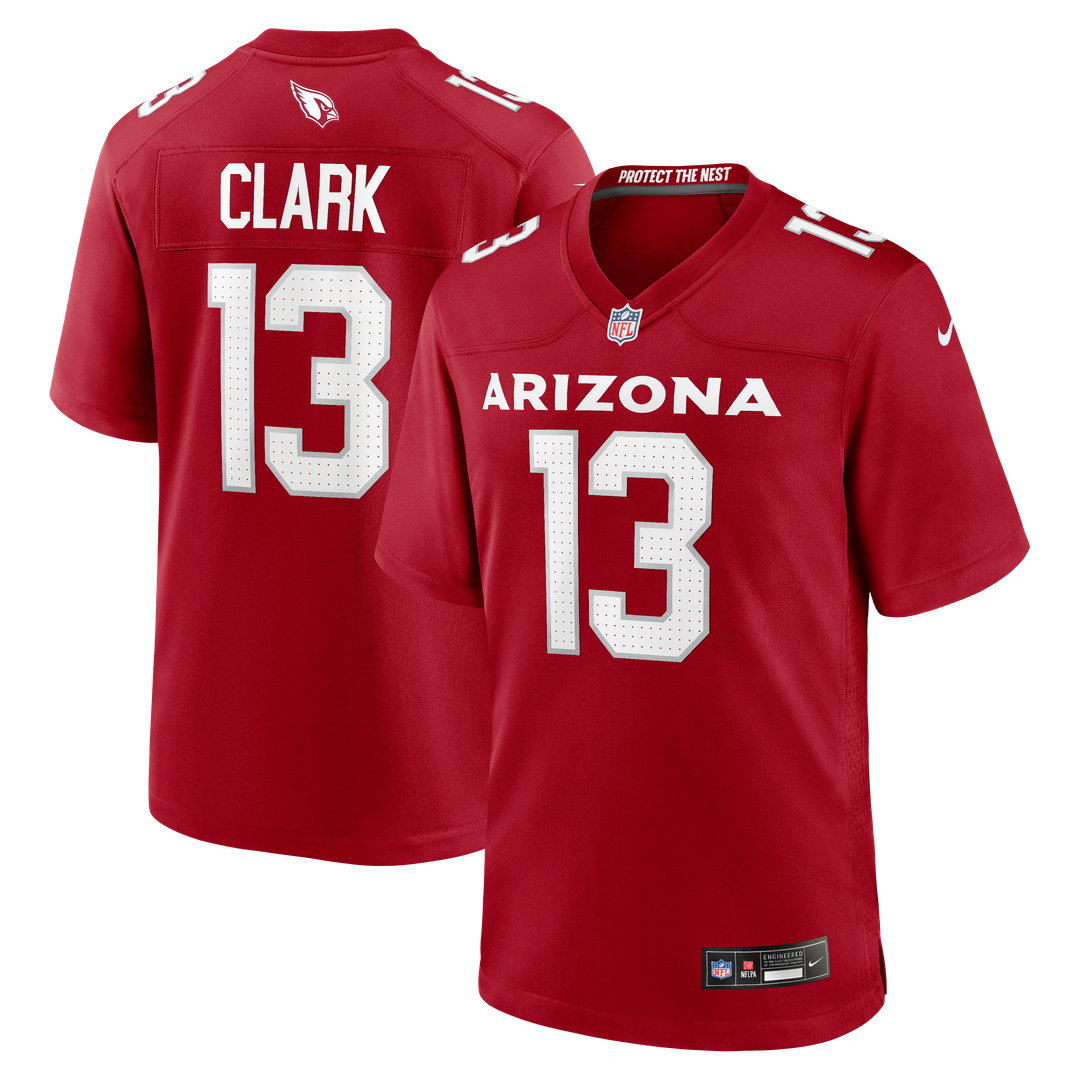 Arizona Cardinals Kei'Trel Clark Nike Cardinal Game Jersey