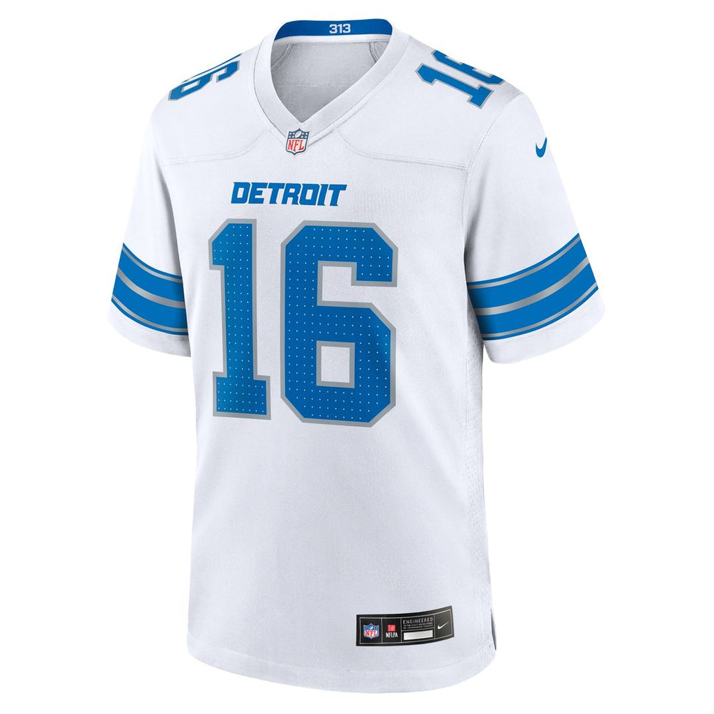 Detroit Lions Jared Goff Nike Black 2nd Alternate Game Jersey