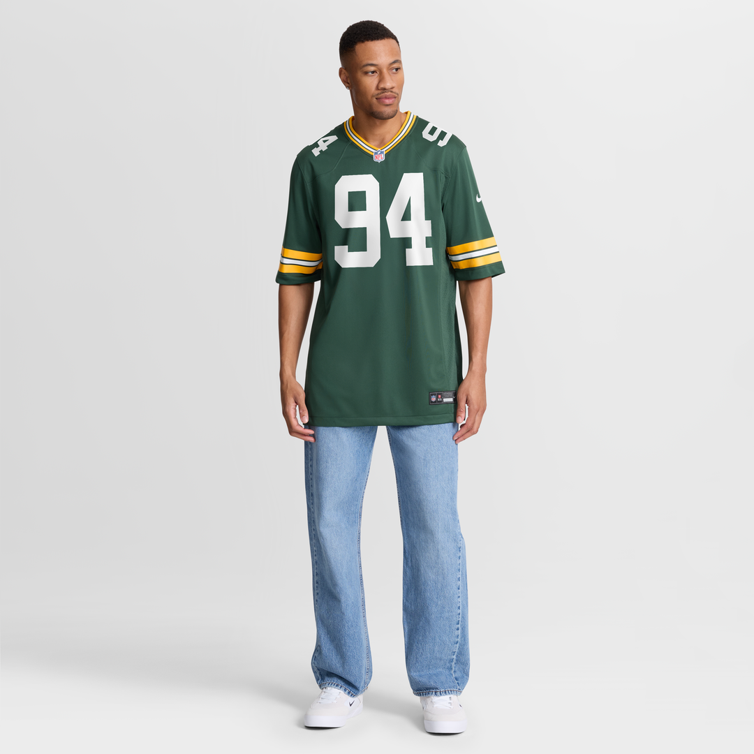 Green Bay Packers Karl Brooks Nike Green Game Jersey