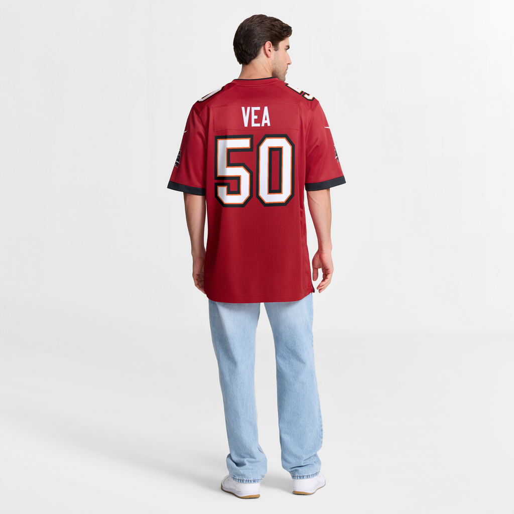 Tampa Bay Buccaneers Vita Vea Nike Red Game Jersey