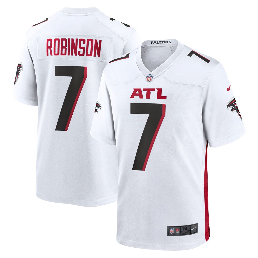 Atlanta Falcons Bijan Robinson Nike Black Game Jersey