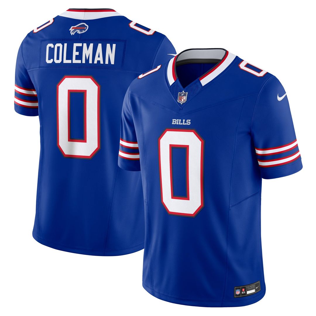 Buffalo Bills Keon Coleman Nike Red Alternate Vapor F.U.S.E. Limited Jersey