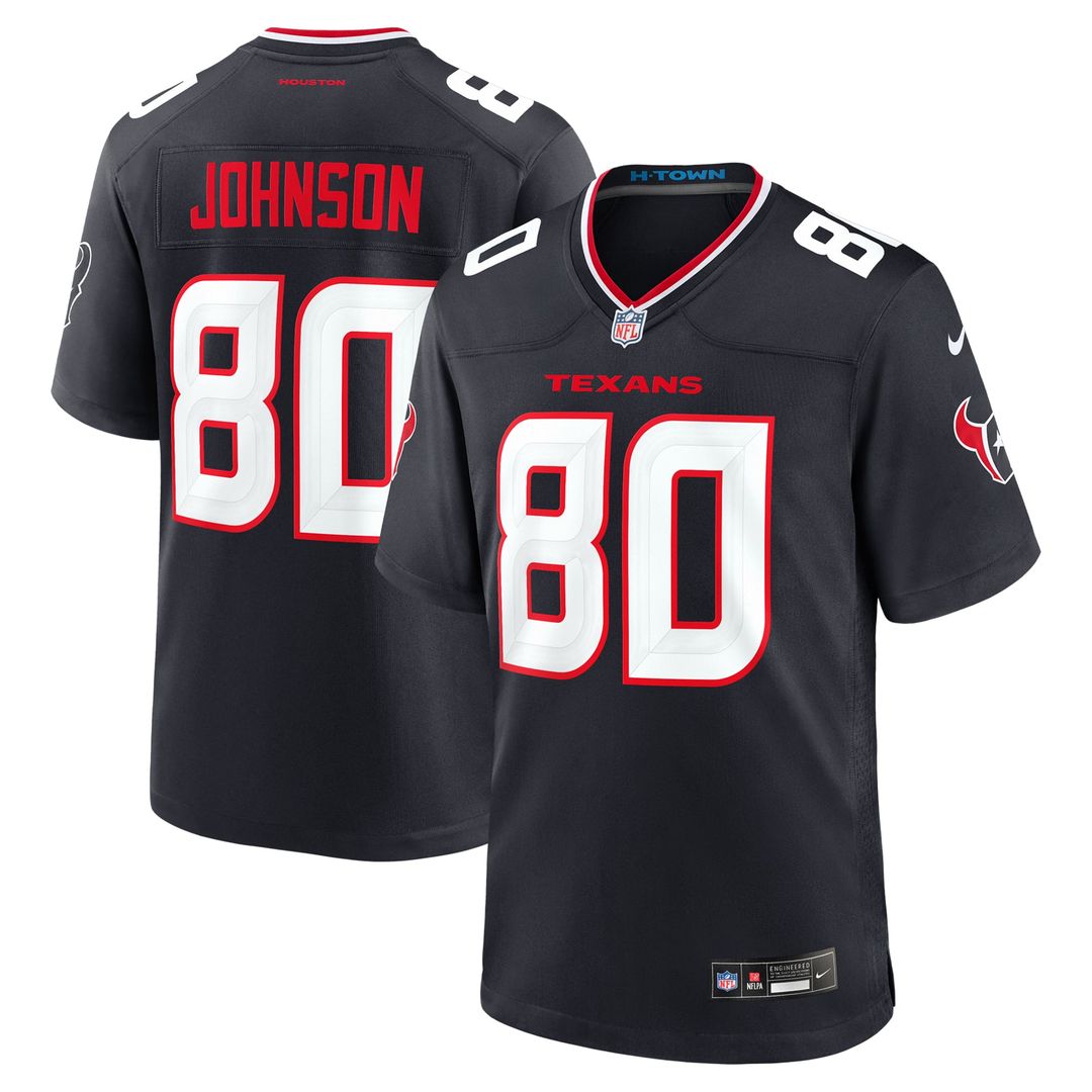 Houston Texans Andre Johnson Nike Navy Team Retired Player Game Jersey