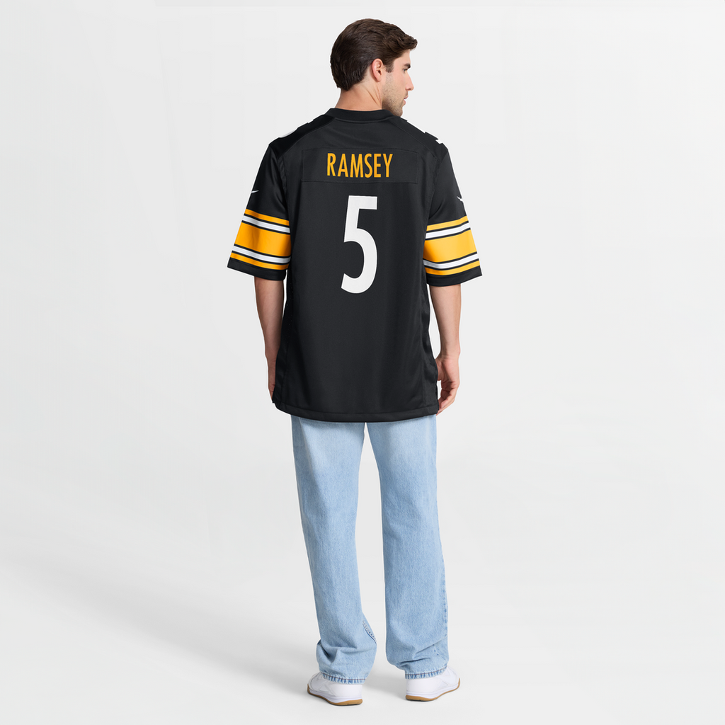 Pittsburgh Steelers Jalen Ramsey Nike Gold Alternate 1933 Throwback Game Jersey