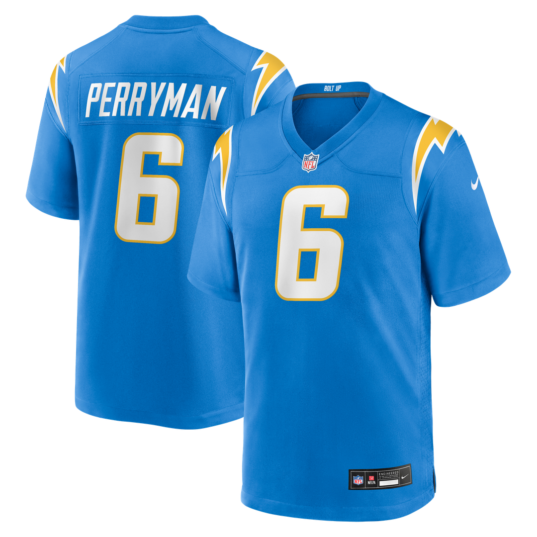 Los Angeles Chargers Denzel Perryman Nike Powder Blue Team Game Jersey