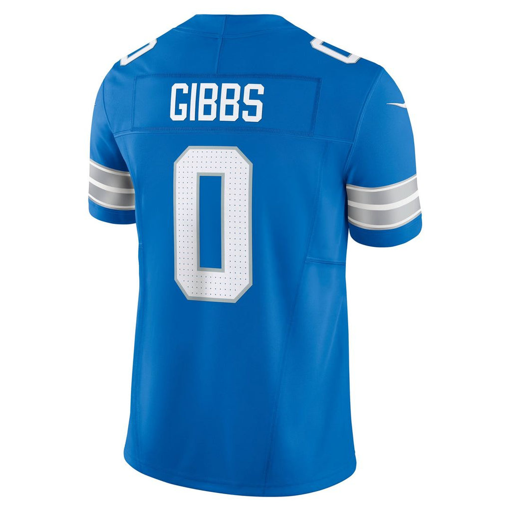 Detroit Lions Jahmyr Gibbs Nike White Vapor F.U.S.E. Limited Jersey