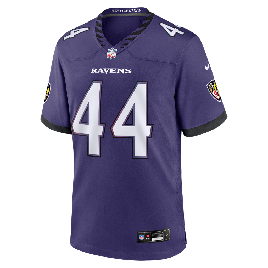Baltimore Ravens Marlon Humphrey Nike Black Alternate Game Jersey