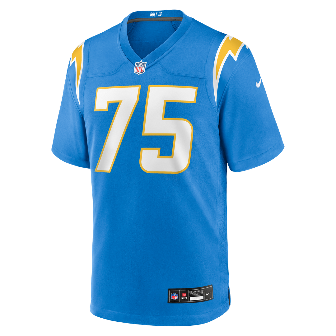 Los Angeles Chargers Bradley Bozeman Nike Powder Blue Game Jersey