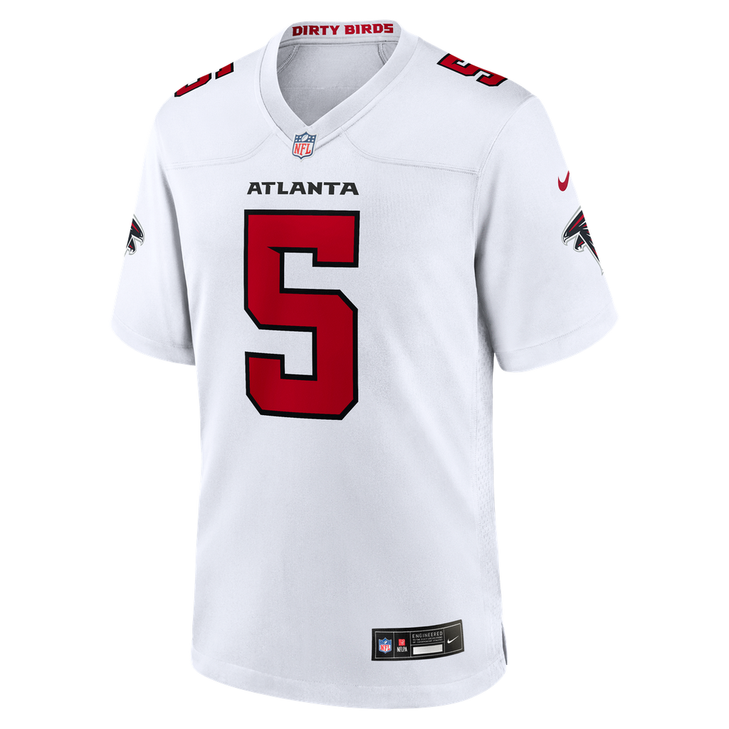 Atlanta Falcons Drake London Nike White Game Jersey