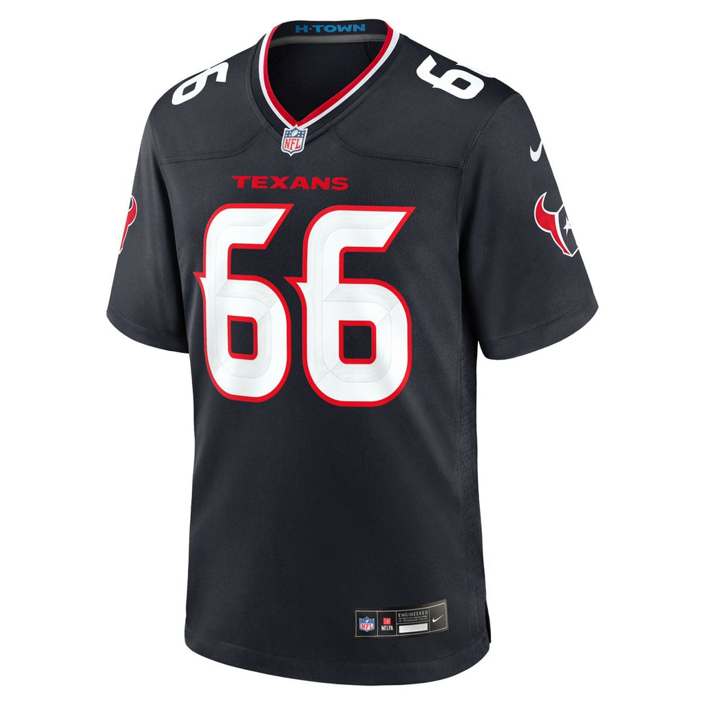 Houston Texans Keylan Rutledge Nike Navy Team Game Jersey