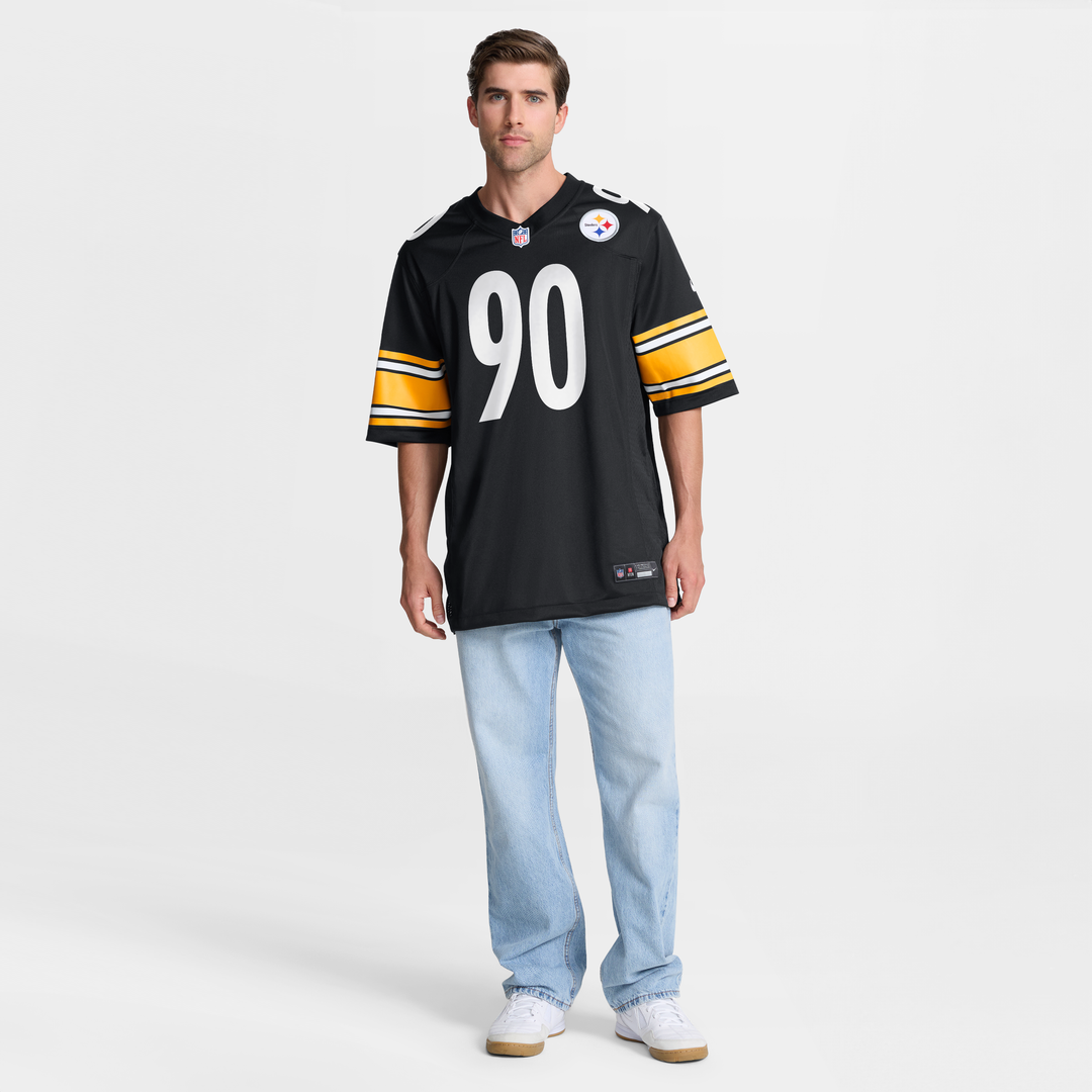 Pittsburgh Steelers T.J. Watt Nike Gold Alternate 1933 Throwback Game Jersey