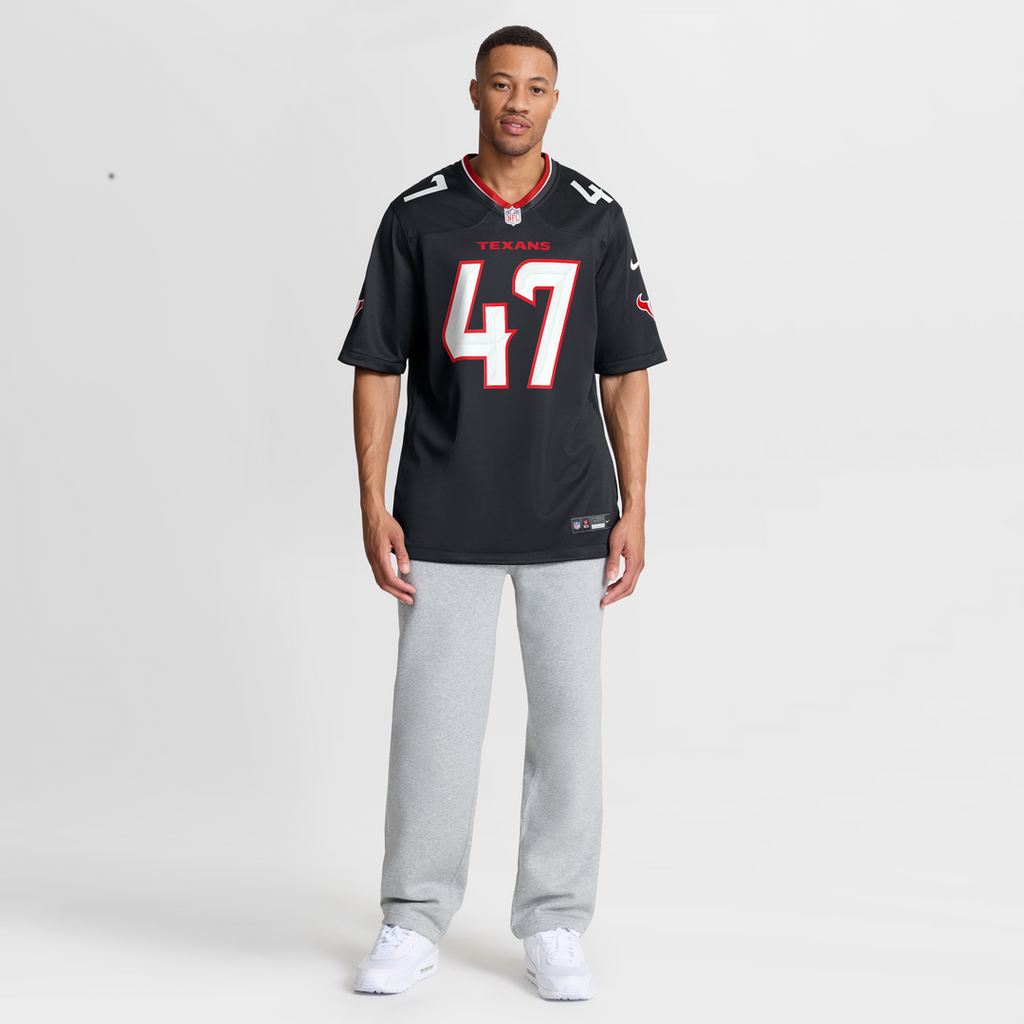 Houston Texans Louis Hansen Nike Navy Team Game Jersey
