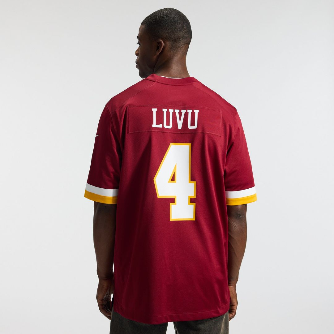 Washington Commanders Frankie Luvu Nike Burgundy Game Jersey