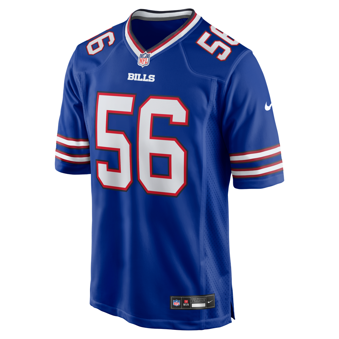 Buffalo Bills Javon Solomon Nike Royal Game Jersey