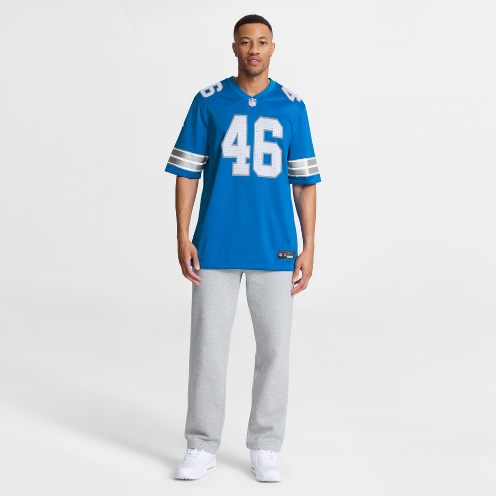 Detroit Lions Jack Campbell Nike Black 2nd Alternate Game Jersey
