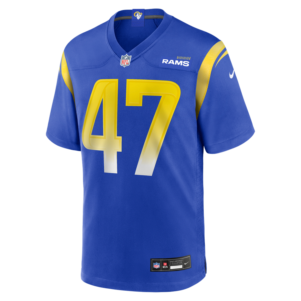 Los Angeles Rams Alex Ward Nike Royal Home Game Jersey