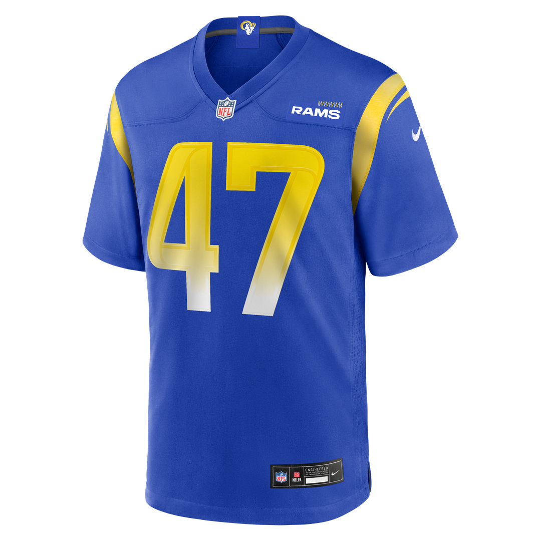 Los Angeles Rams Alex Ward Nike Royal Home Game Jersey