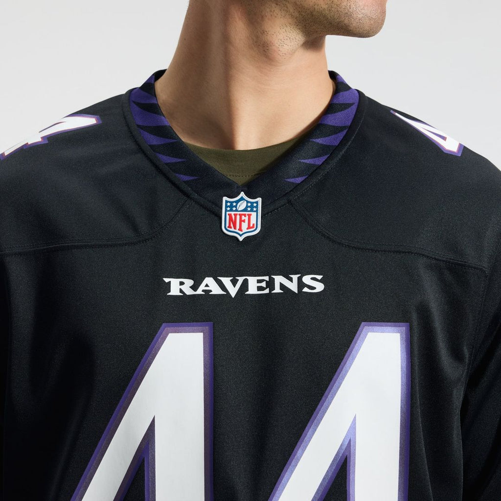 Baltimore Ravens Marlon Humphrey Nike Black Alternate Game Jersey