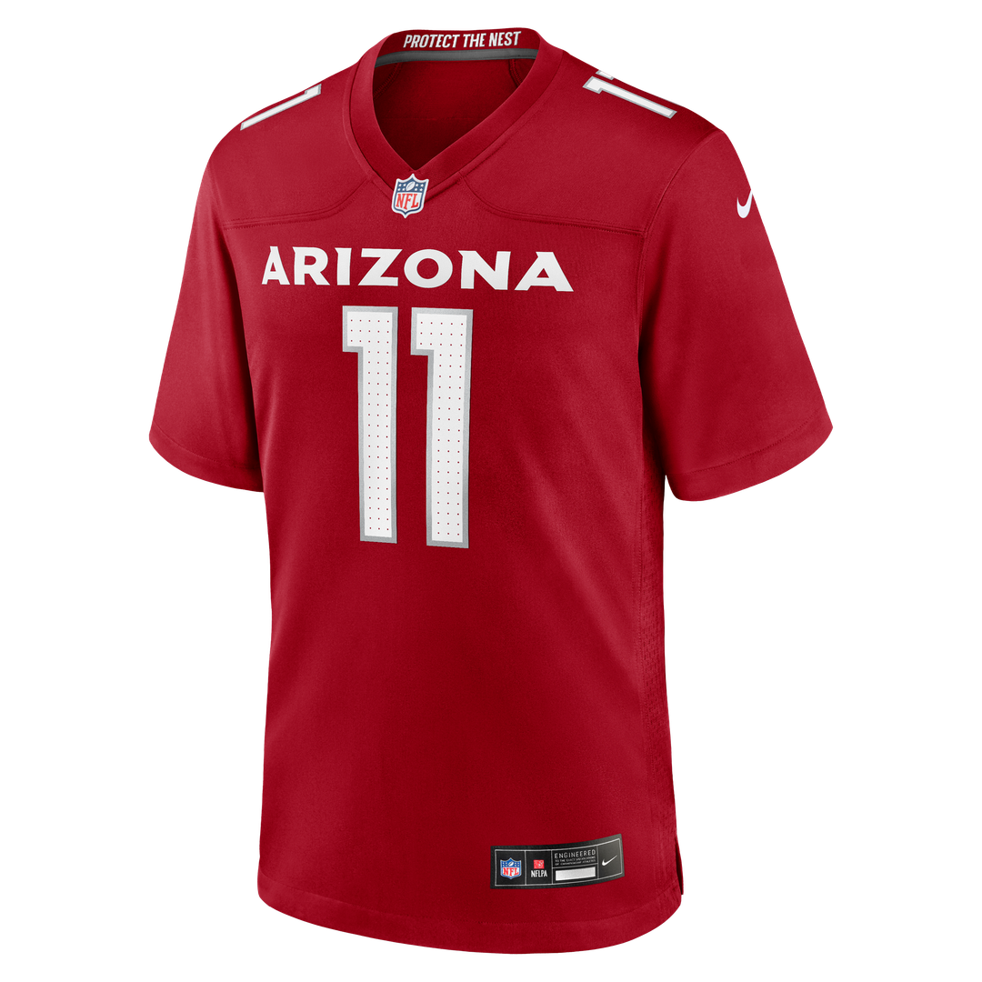 Arizona Cardinals Larry Fitzgerald Nike Cardinal Team Retired Game Jersey