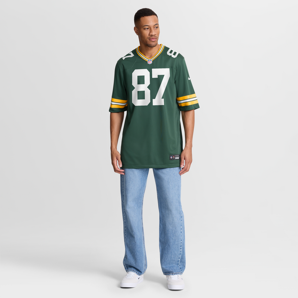 Green Bay Packers Willie Davis Nike Green Game Retired Player Jersey