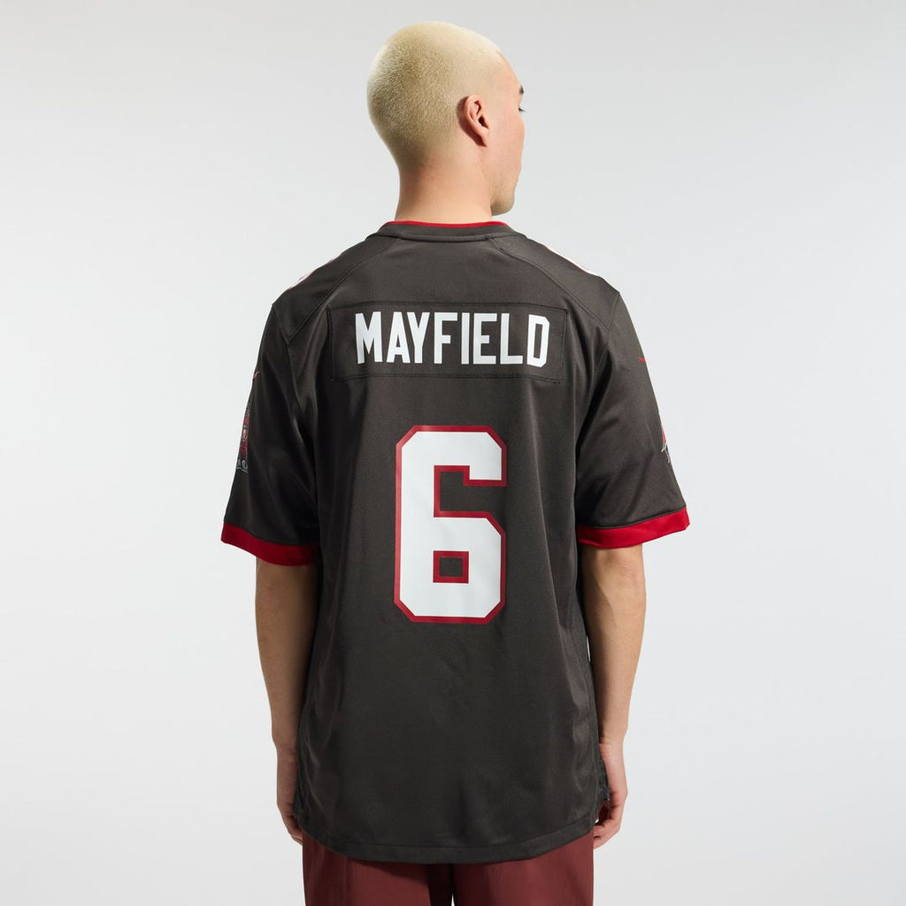 Tampa Bay Buccaneers Baker Mayfield Nike White Away Game Jersey