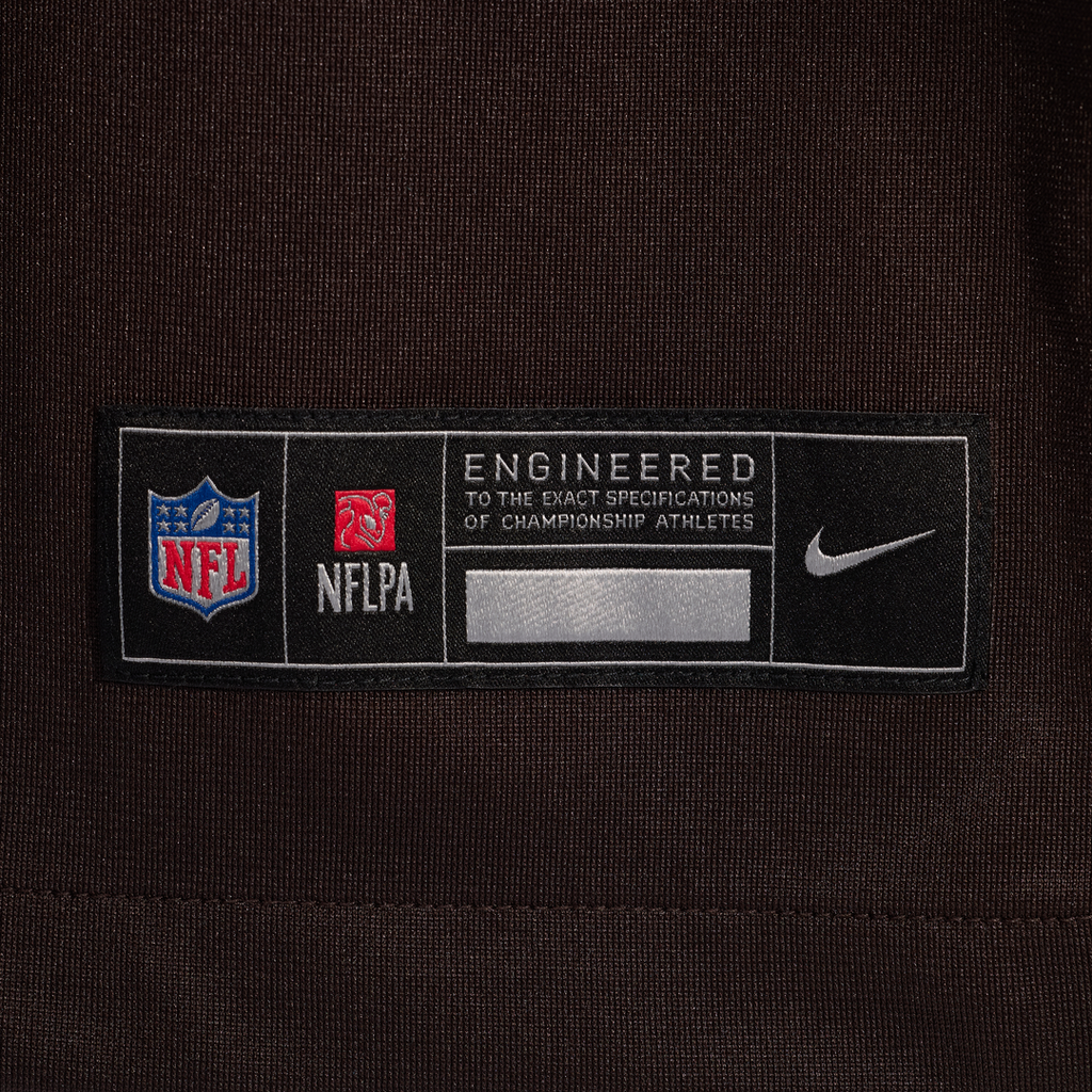 Cleveland Browns Zion Washington Nike Brown Team Game Jersey