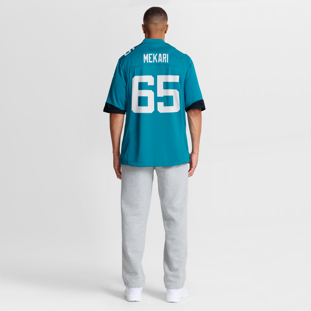Jacksonville Jaguars Patrick Mekari Nike Teal Team Game Jersey