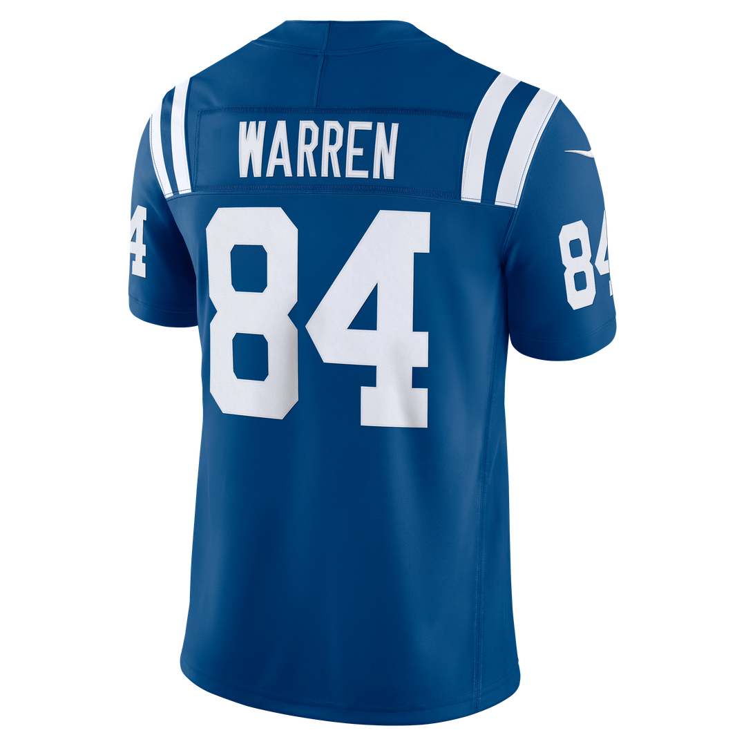 Indianapolis Colts Tyler Warren Nike White Vapor F.U.S.E. Stitched Limited Jersey
