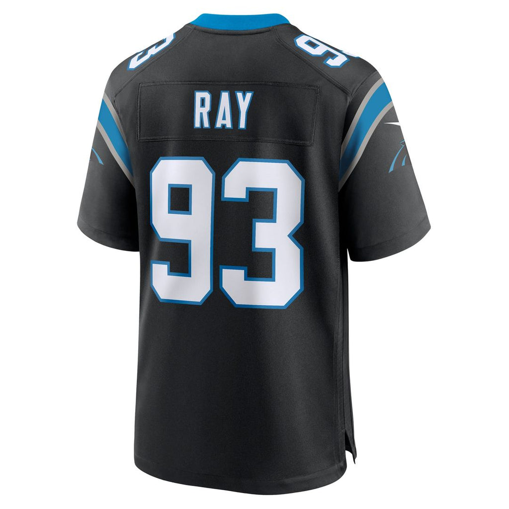 Carolina Panthers LaBryan Ray Nike Black Team Game Jersey