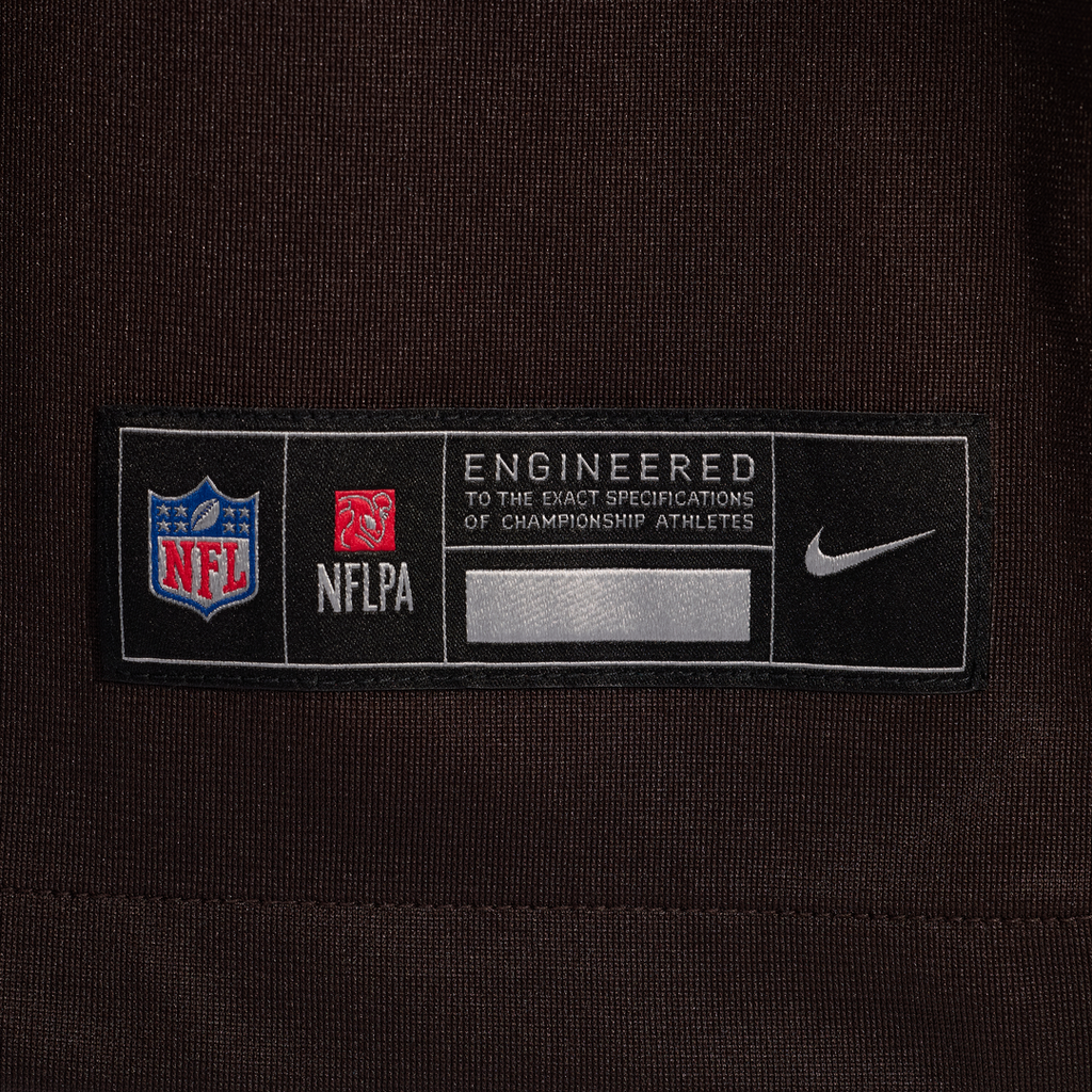 Cleveland Browns Elgton Jenkins Nike Brown Team Game Jersey