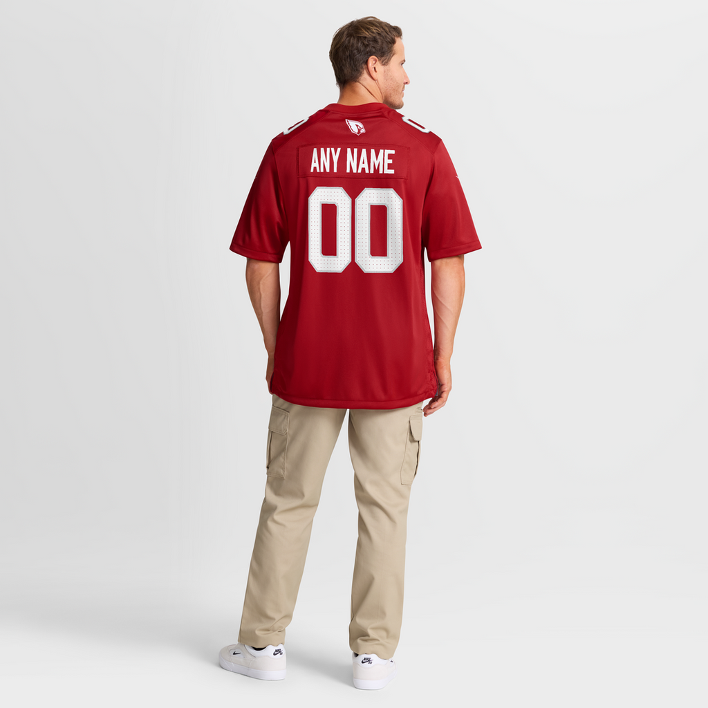 Arizona Cardinals Nike Black Alternate Custom Game Jersey