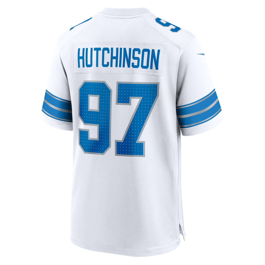 Detroit Lions Aidan Hutchinson Nike Black 2nd Alternate Game Jersey