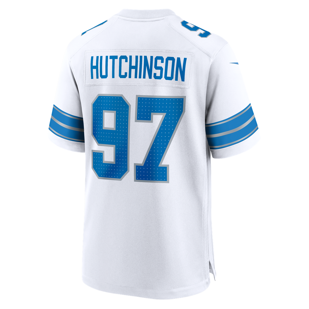 Detroit Lions Aidan Hutchinson Nike Black 2nd Alternate Game Jersey