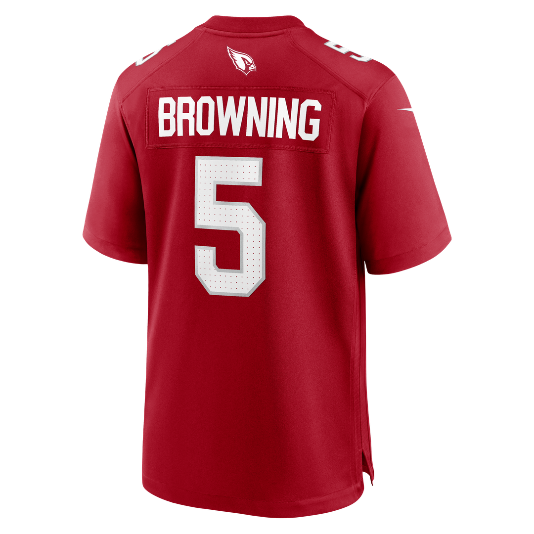 Arizona Cardinals Baron Browning Nike Cardinal Team Game Jersey